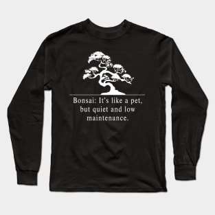 Bonsai Tree Long Sleeve T-Shirt